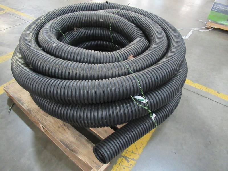 lot 301 image: ADS 4-in x Approximately 100-ft Corrugated Perforated Pipe 04010100