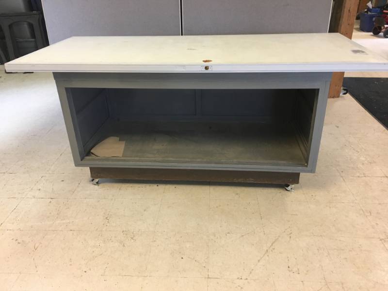 Work Table on Wheels