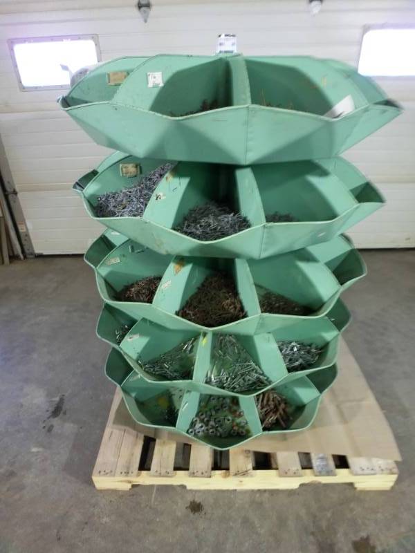lot 299 image: Nail bin with contents