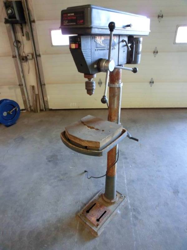 lot 306 image: Craftsmen drill press