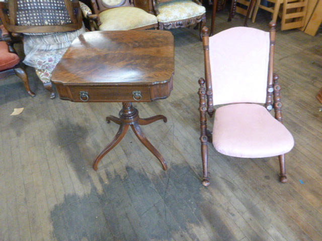 lot 16 image: Table and Chair