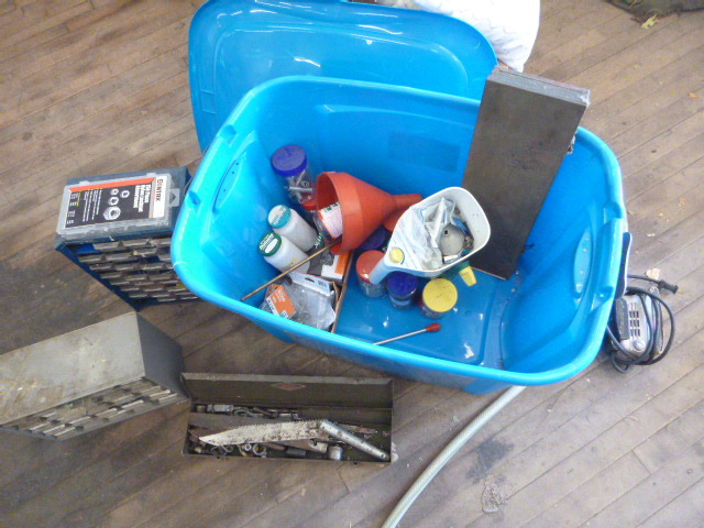 lot 33 image: Tote Full of Nails and Screws