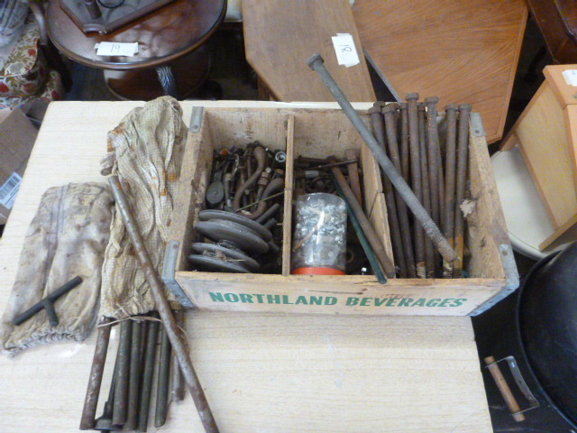 lot 35 image: Lot of Stakes and Pipe