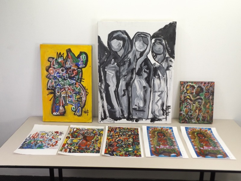 lot 22 image: Original Art by Local Artist Ernesto Neto Ybarra