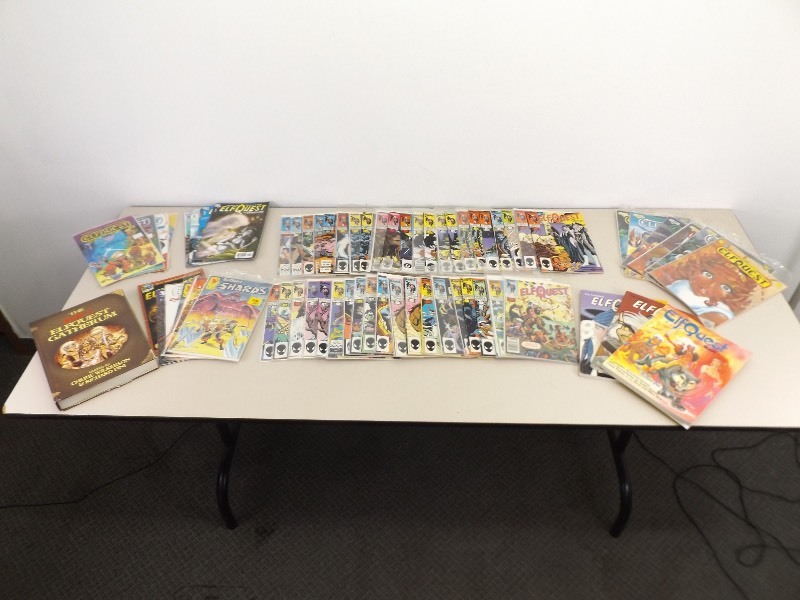 lot 30 image: Large Lot of HIGH GRADE ElfQuest Comic Books
