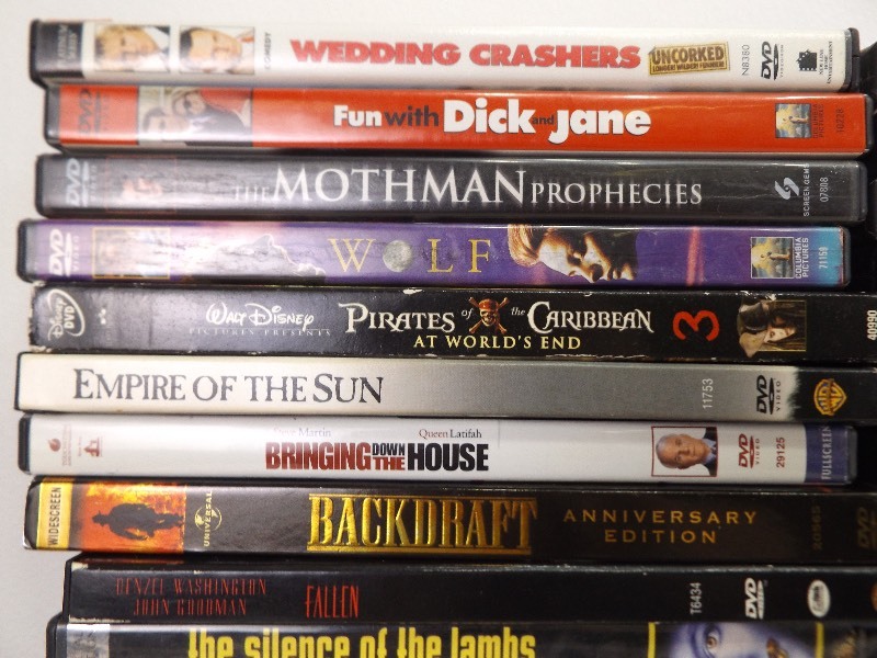 lot 32 image: MASSIVE 225 Titles of Well Maintained DVDs
