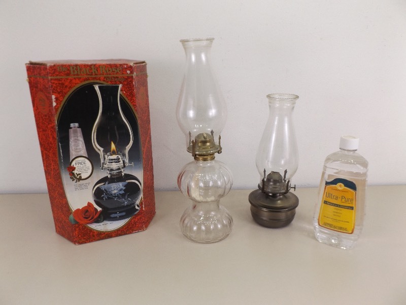 lot 99 image: Lot of NEW etc. Oil Lamps