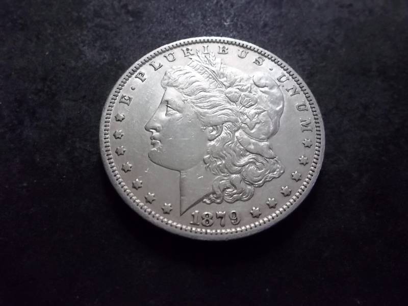 1879 O Morgan Silver Dollar