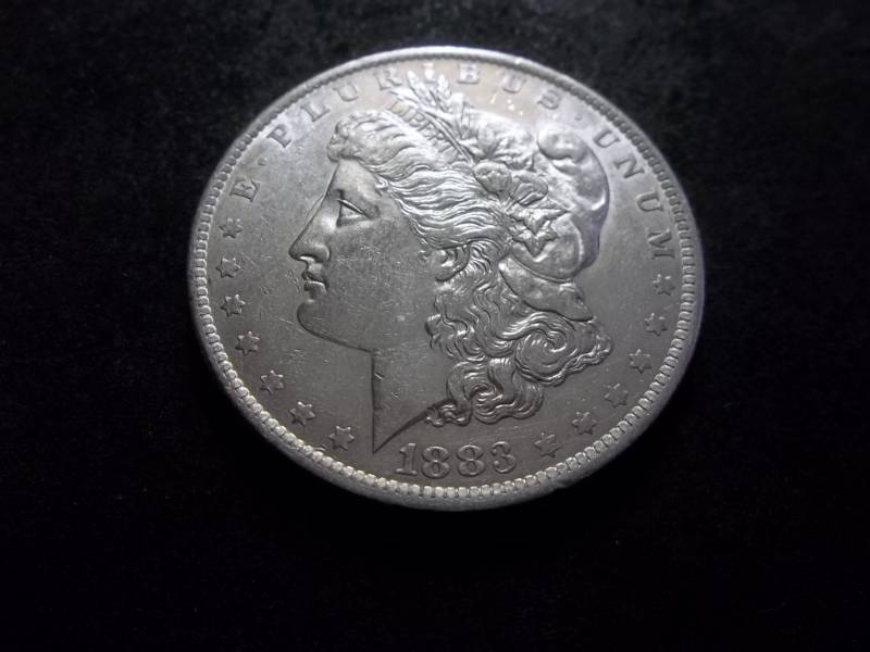 1883 O Morgan Silver Dollar