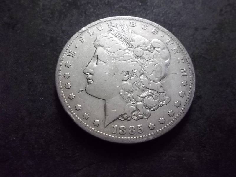 1885 S Morgan Silver Dollar