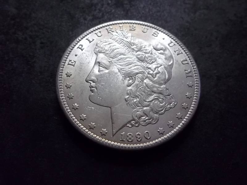 1890 S  Morgan Silver Dollar