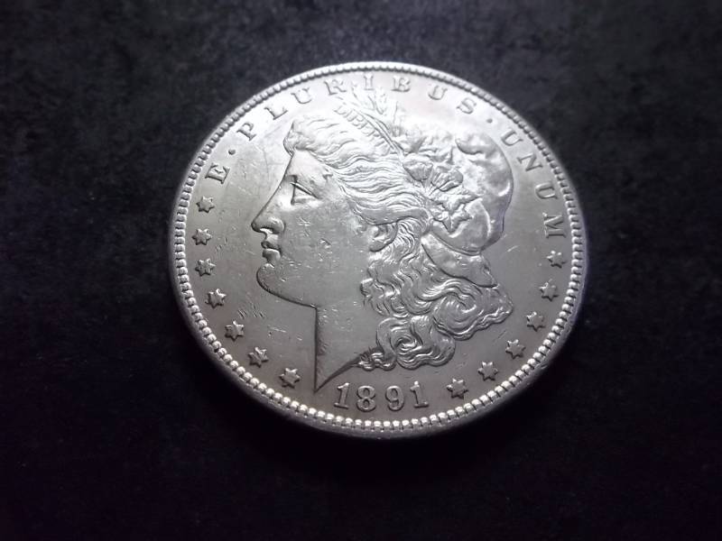 1891 S Morgan Silver Dollar