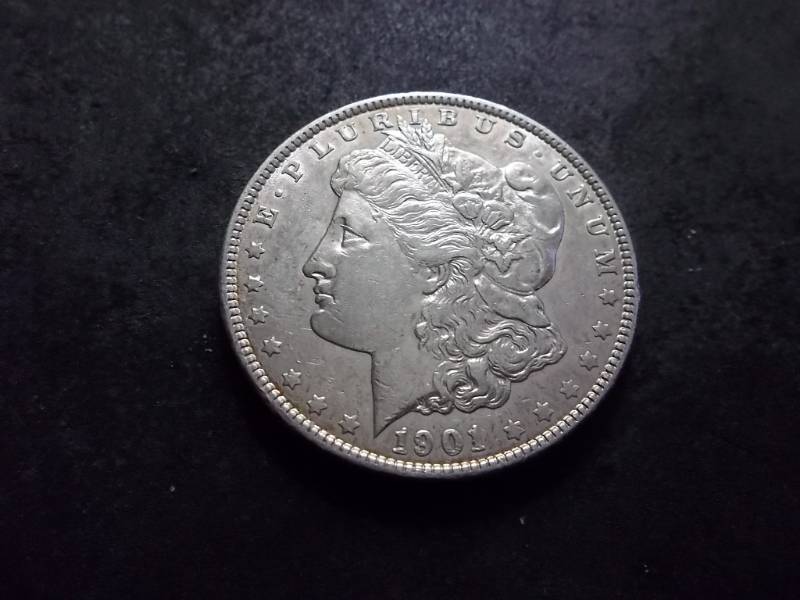1901 Morgan Silver Dollar