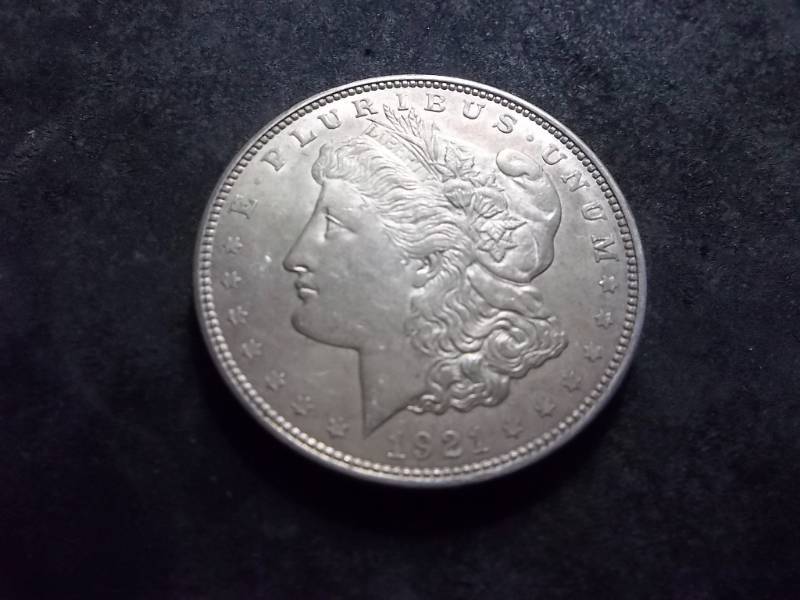1921 D Morgan Silver Dollar