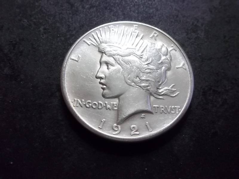 1921 Peace Silver Dollar