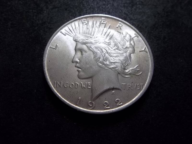 1922  Silver Peace Dollar