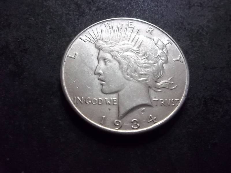 1934 Silver Peace Dollar