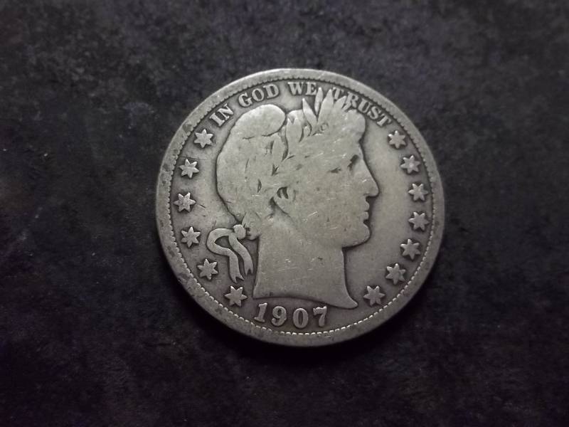 1907 Barber Half Dollar