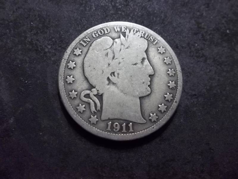 1911 Barber Half Dollar