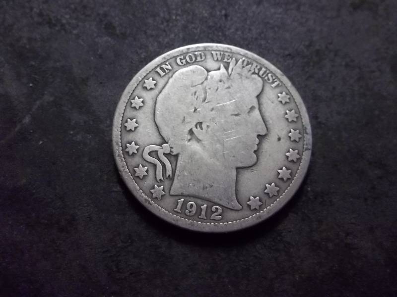 1912 Barber Half Dollar
