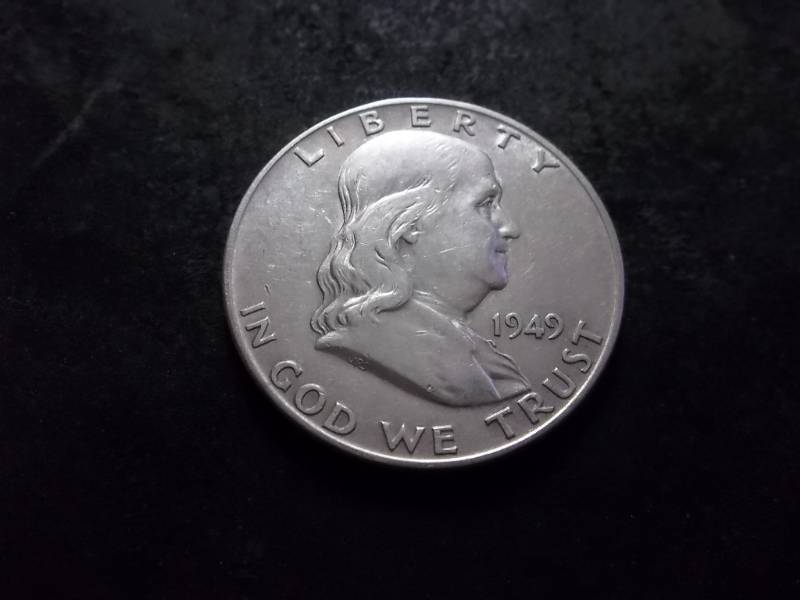 1949 D Franklin Half Dollar