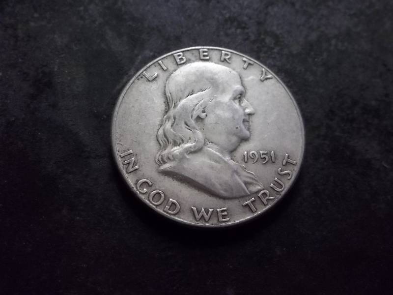 1951 Franklin Half Dollar