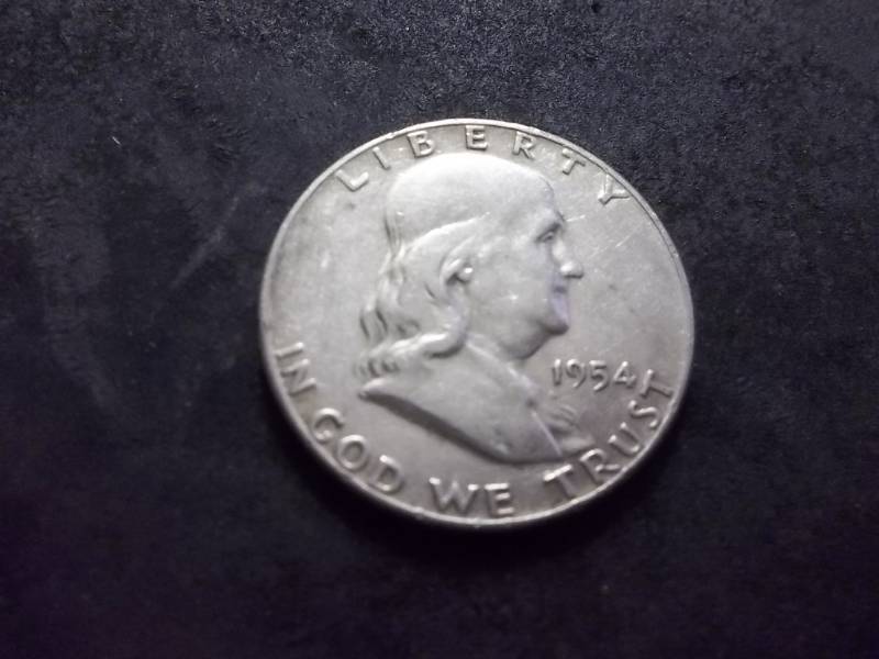 1954 Franklin Half Dollar