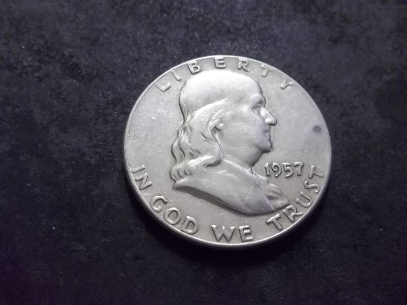 1957 Franklin Half Dollar