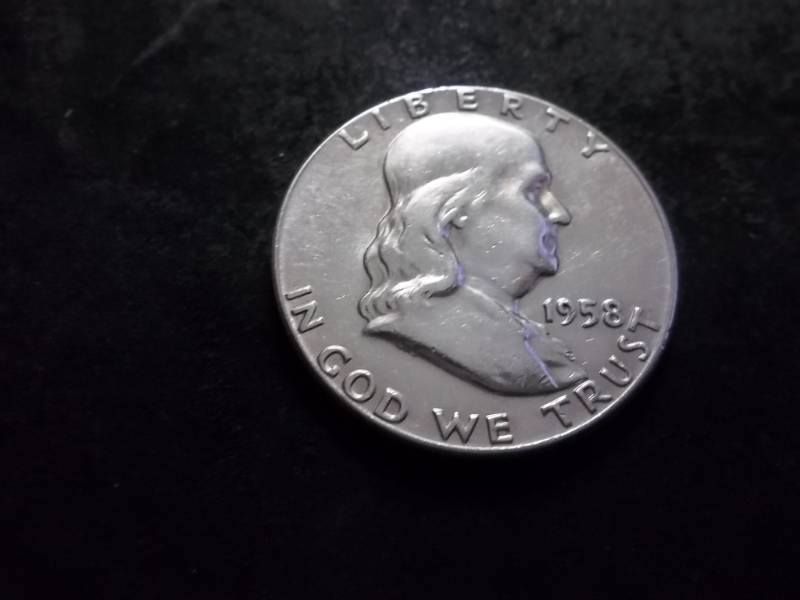 1958 Franklin Half Dollar