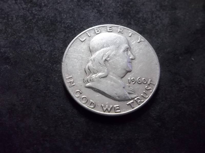1960 Franklin Half Dollar