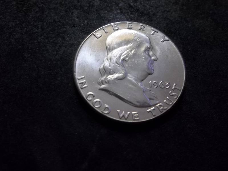 1963 Franklin Half Dollar