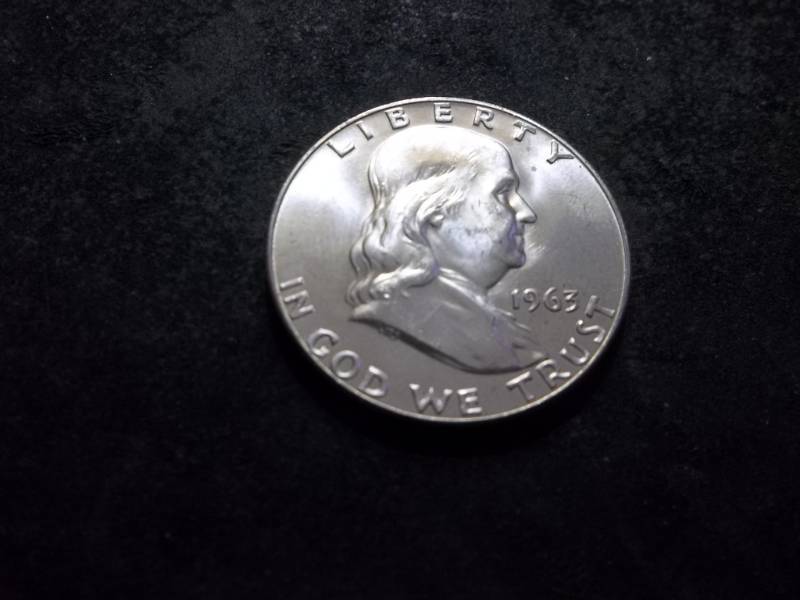 1963 D Franklin Half Dollar