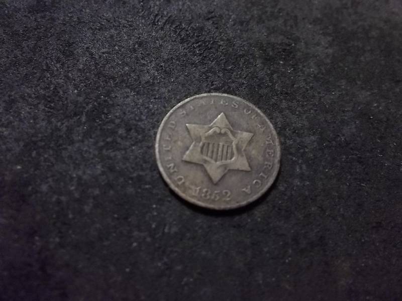 1852 3-Cent Silver Piece