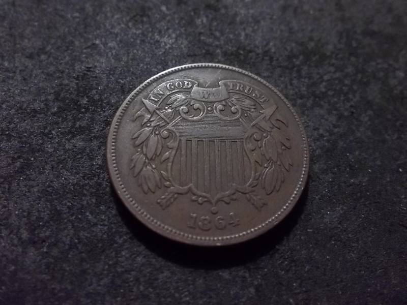 1864 2-Cent Piece