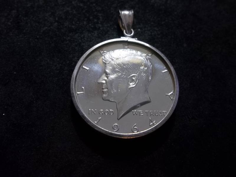1964 JFK Silver Half Dollar Proof With Heavy Accented Hair