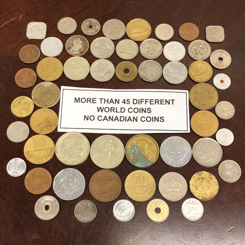 More Than (45) Worldwide Coins
