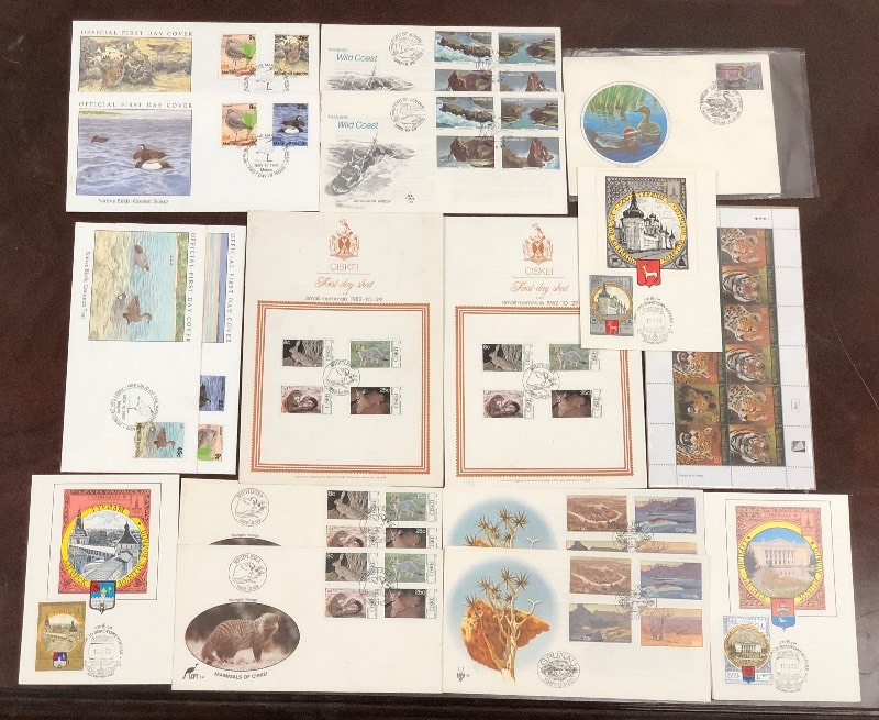 Lot Of First Day Covers From Around The World