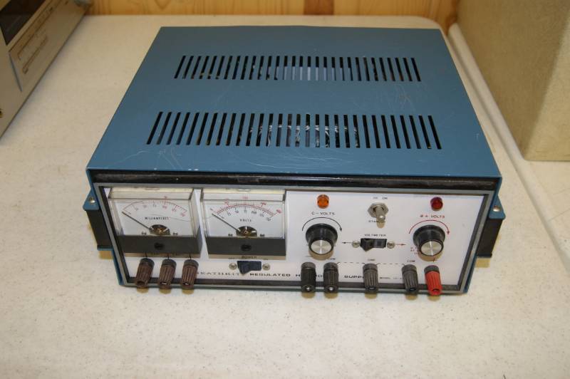 lot 17 image: Heath Zenith Regulated H.V Power Supply Model Sp-2717