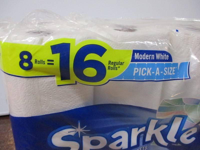 lot 7 image: Sparkle Paper Towels