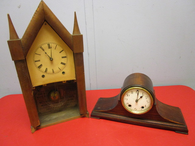 lot 709 image: VINTAGE CLOCKS FOR PARTS