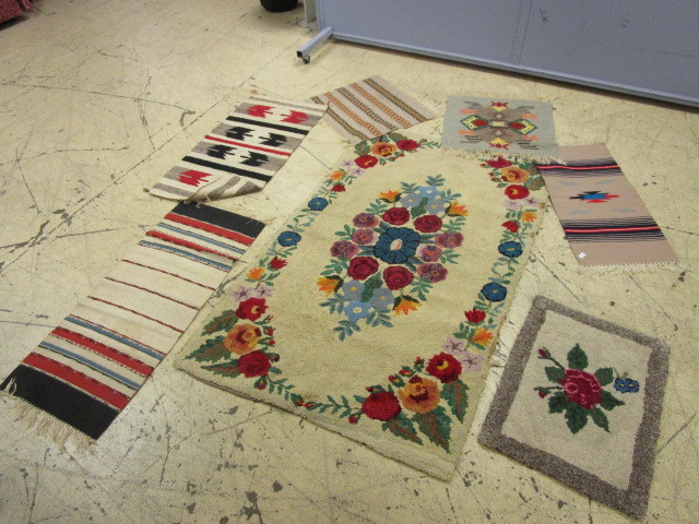 lot 738 image: DECORATIVE RUGS
