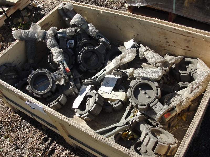 4 IN. BUTTERFLY VALVES