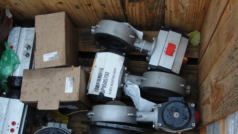 4 AND 6 BUTTERFLY VALVES ALUMINUM AIRAIR.