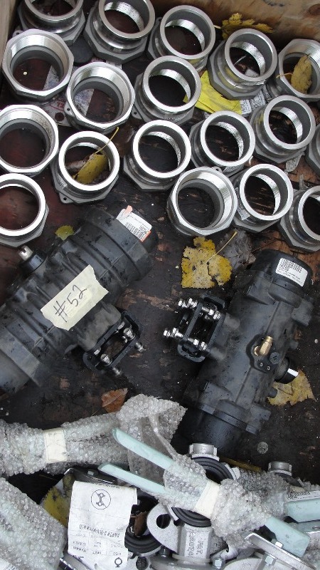 2 -ACCUATORS, 18 -BUTTERFLY VALVES, 19 -3 ADAPTORS