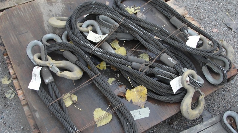 4 - SAFTEY TOW CABLE BRIDLE  130 LG.