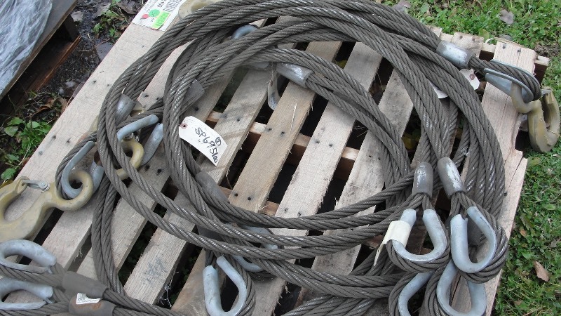 4 - SAFTEY TOW CABLE BRIDLE  149 LG.