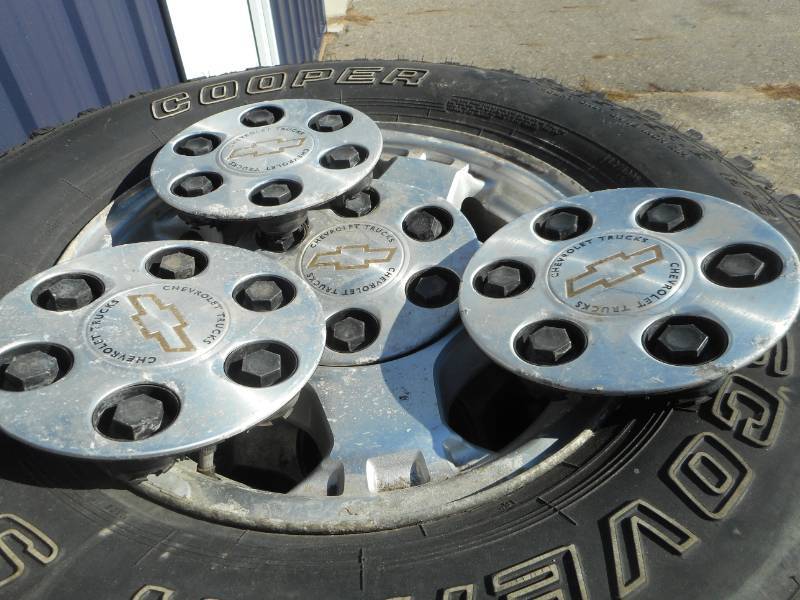 4 Snow Tires on Chevy Rims