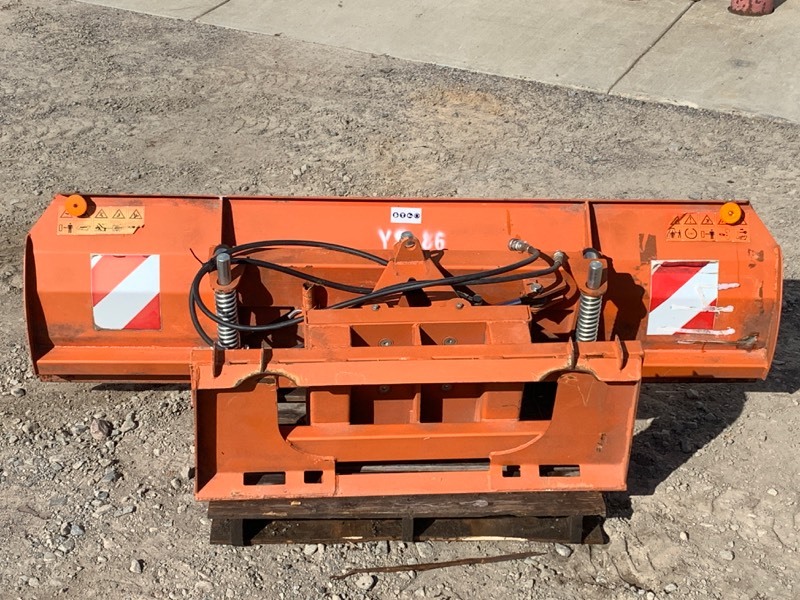 lot 1 image: Skid Loader Snow Plow