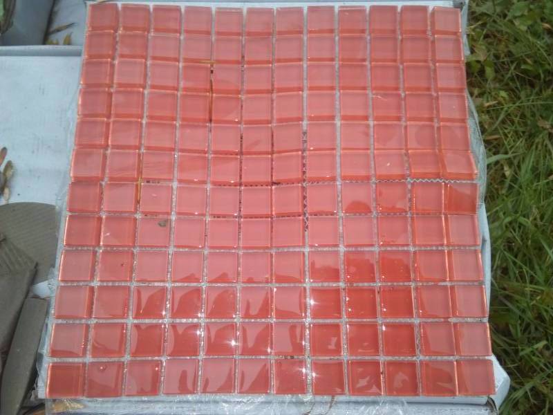 5 cases New 12 x 12 1 glass tiles on sheet. 10 sheets per case.