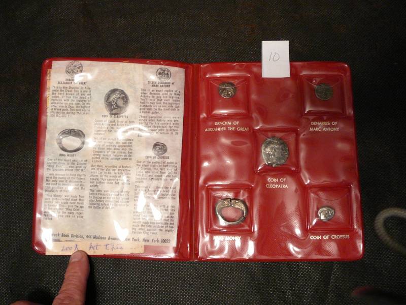 lot 10 image: 5 -Ancient Coins Replica